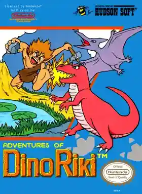 Adventures of Dino Riki (USA)-Nintendo NES